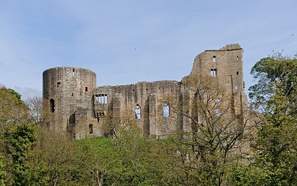 A clear view of Barnard Castle County Durham