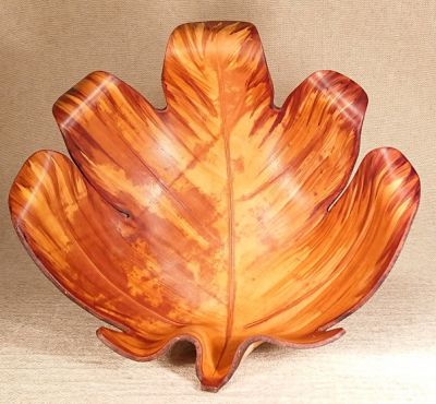 Hand Moulded Leaf Bowls