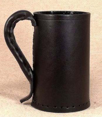 Medieval  Leather Jack. Large