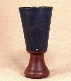 Leather Wine Goblet