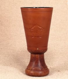 Leather Wine Goblet