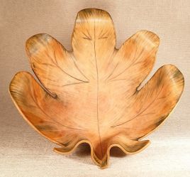 Hand Moulded Leaf Bowls