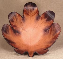 Hand Moulded Leaf Bowls