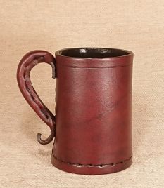 Medieval  Leather Jack. Small