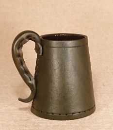 Tudor Leather Tankard. Small