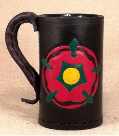 War Of The Roses Leather Tankards & Jacks