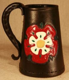 War Of The Roses Leather Tankards & Jacks