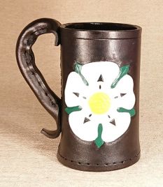 War Of The Roses Leather Tankards & Jacks