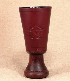 Leather Wine Goblet