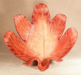 Hand Moulded Leaf Bowls