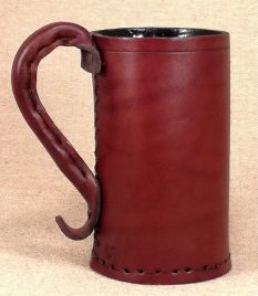 Medieval  Leather Jack. Large