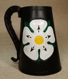 War Of The Roses Leather Tankards & Jacks